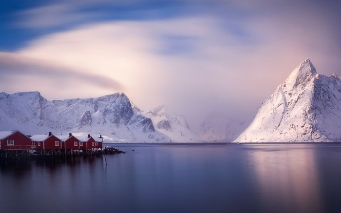 Северное сияние и красивые пейзажи в Швеции и Норвегии
