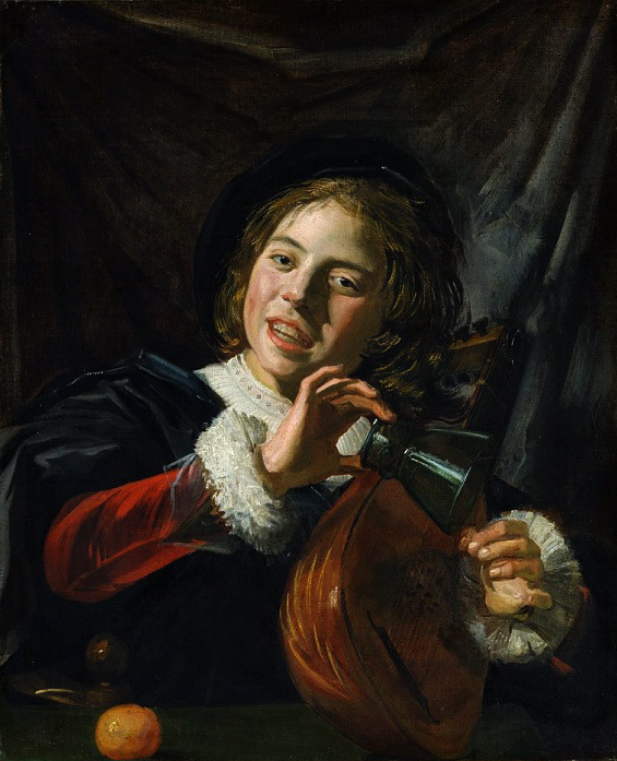 Франс Халс - Мальчик с лютней    ок. 1625 (565x697, 113Kb)