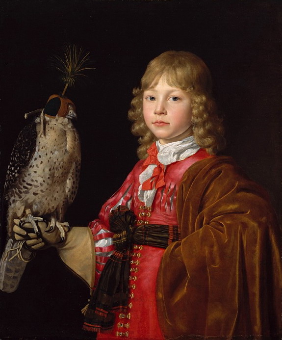 Уоллерант Вейлант - Портрет мальчика с соколом (575x693, 102Kb)