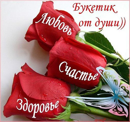 Открытка цветы просто так от души 1
