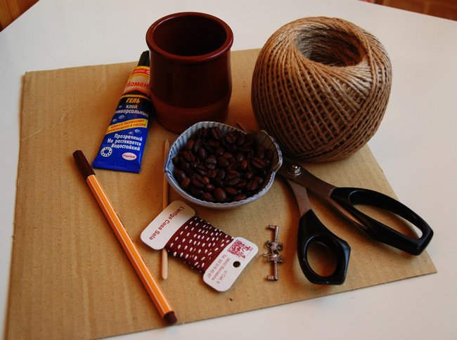 Топиарий из кофейных зерен: как сделать своими руками, мастер-класс пошагово, фото, видео