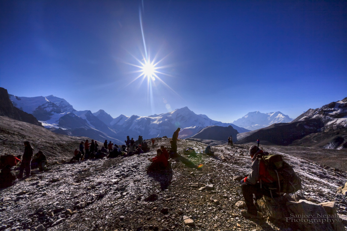 Sun-shine at 5416m (700x466, 232Kb)