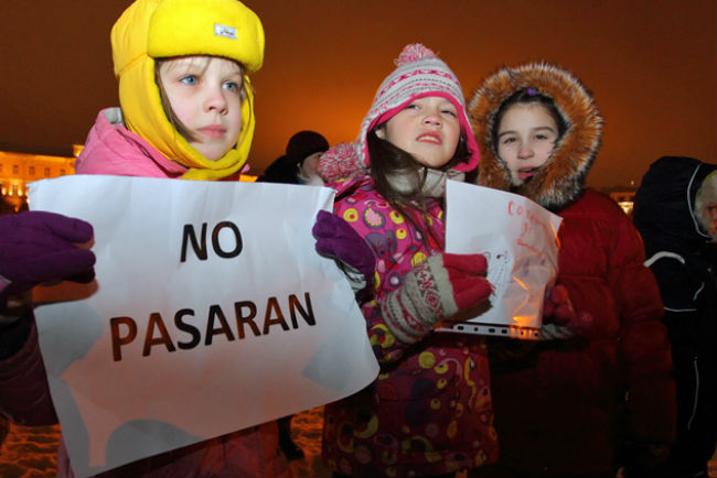 Митинг в защиту 31-ой больницы (Санкт-Петербург, 23.01.13)