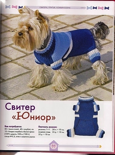 Вязание для собак мелких Вязание для собак мелких
