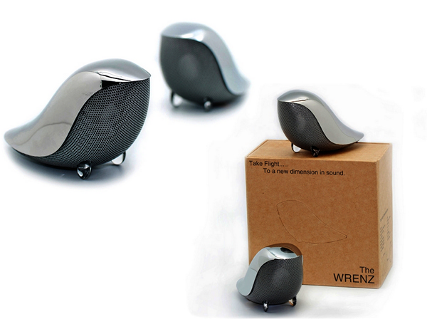 оригинальные гаджеты колонки Wrenz Birdies (600x448, 187Kb)
