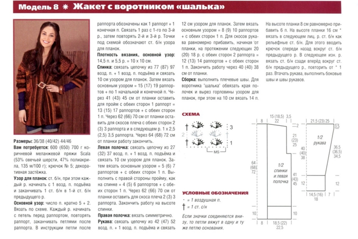Вяжем планку для кардигана Вяжем планку для кардигана
