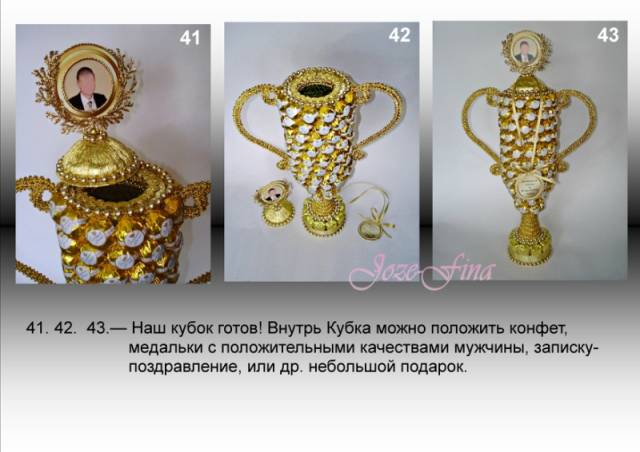 Подарок мужчине своими руками на 55 лет