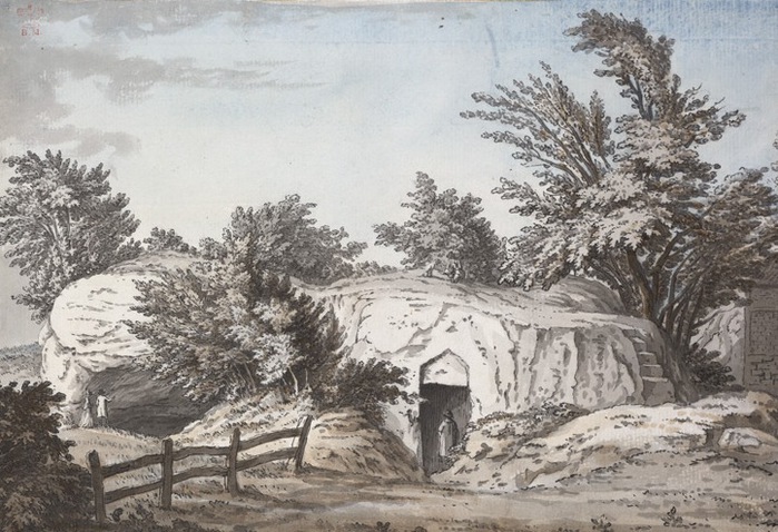 The Vineyard Rock Near Buxted, 1785 (700x478, 139Kb)