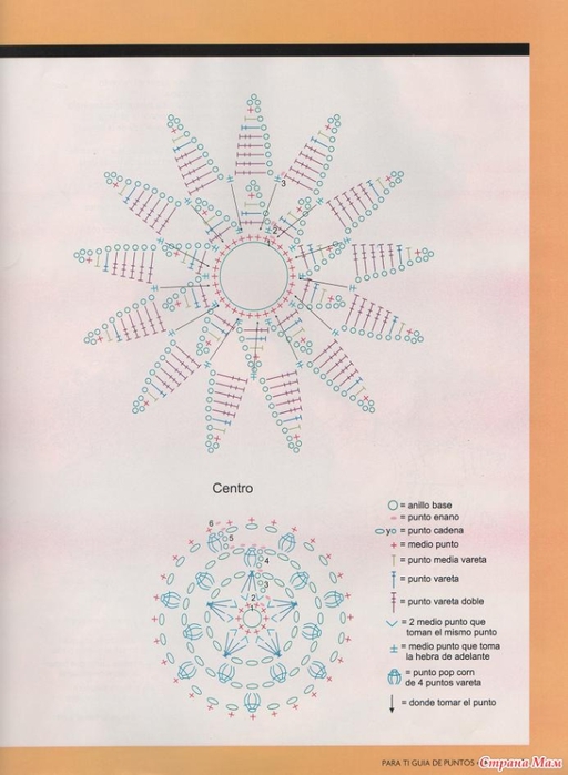 Para Ti журнал цветы крючком (48) (512x700, 198Kb)