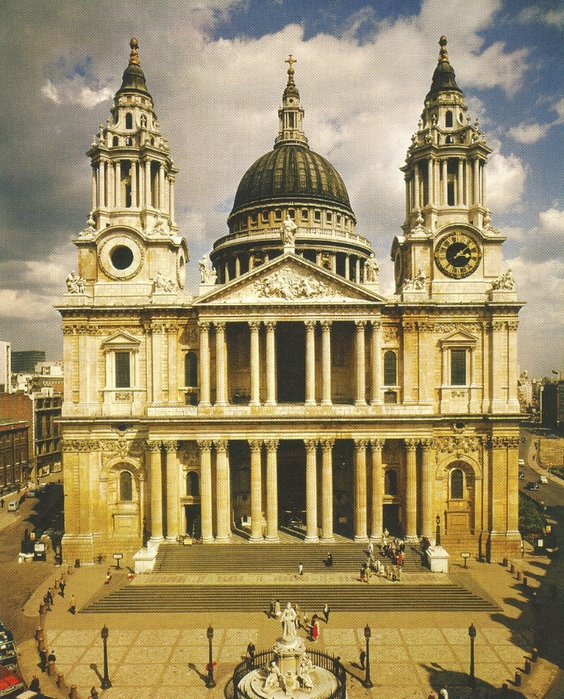 Wren_St_Paul's_Cathedral (564x700, 403Kb)