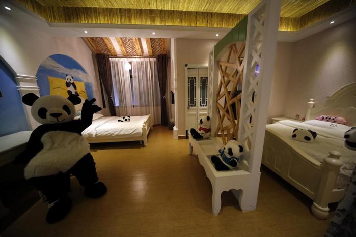 В Китае откроется отель в стиле панд