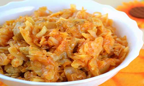 капуста тушёная с курицей рецепт капуста тушёная с курицей рецепт