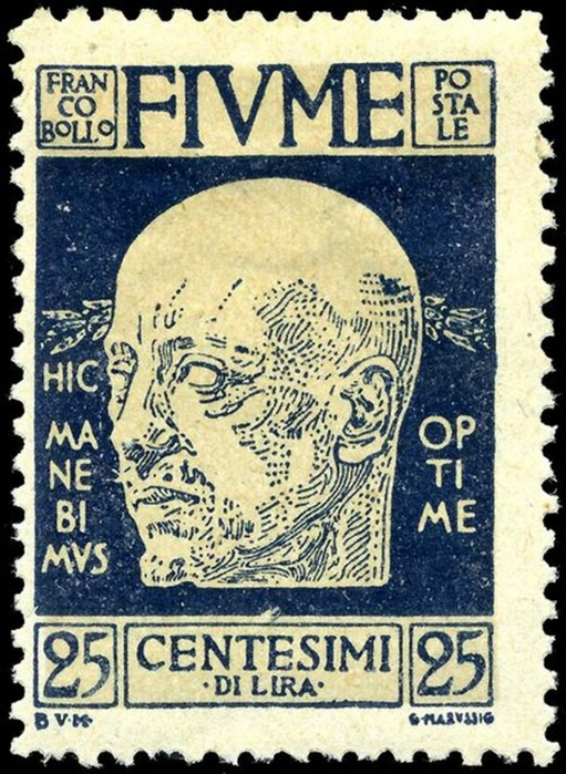 Stamp_Fiume_1920_25c_Annunzio (511x700, 454Kb)