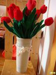 Вязаные тюльпаны крючком. Обсуждение на LiveInternet - Российский Сервис Онлайн-Дневников