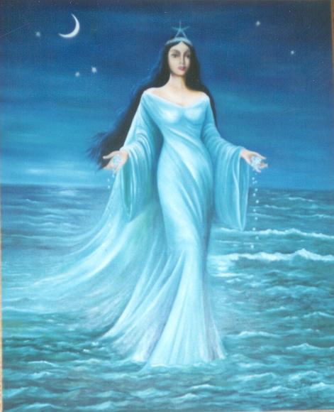 Богиня воды нарисовать Богиня воды нарисовать