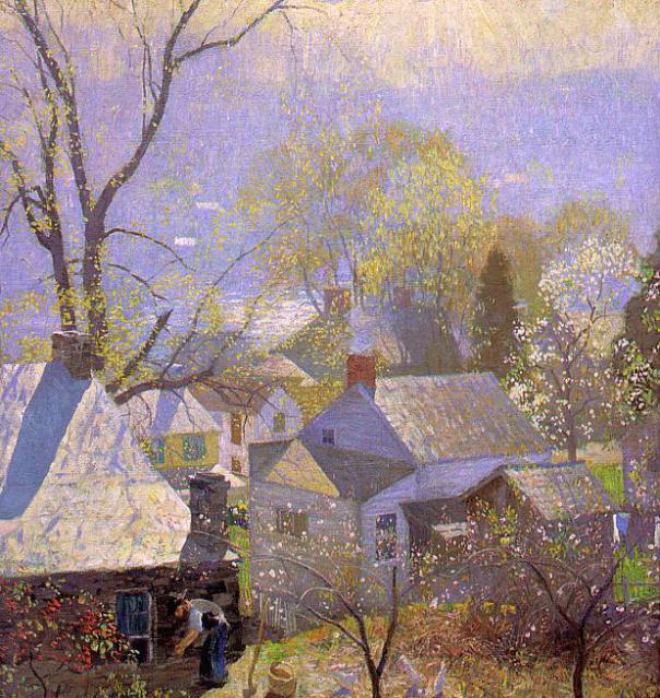 daniel-garber-springtime-in-the-village (604x639, 91Kb)