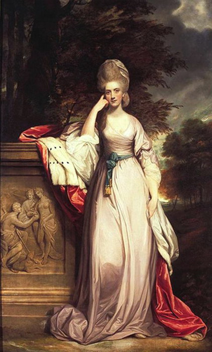 Анна, виконтесса, потом маркизa Таунсенд  1780 (422x700, 82Kb)