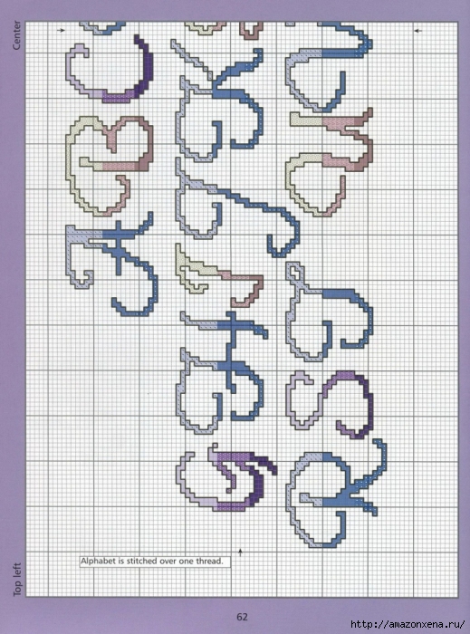 Отличный журнал вышивки Marie Barber - Cross-Stitch Florals (56) (519x700, 295Kb)