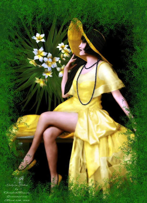 Lady_in_Yellow_by_CherishedMemories (505x700, 332Kb)