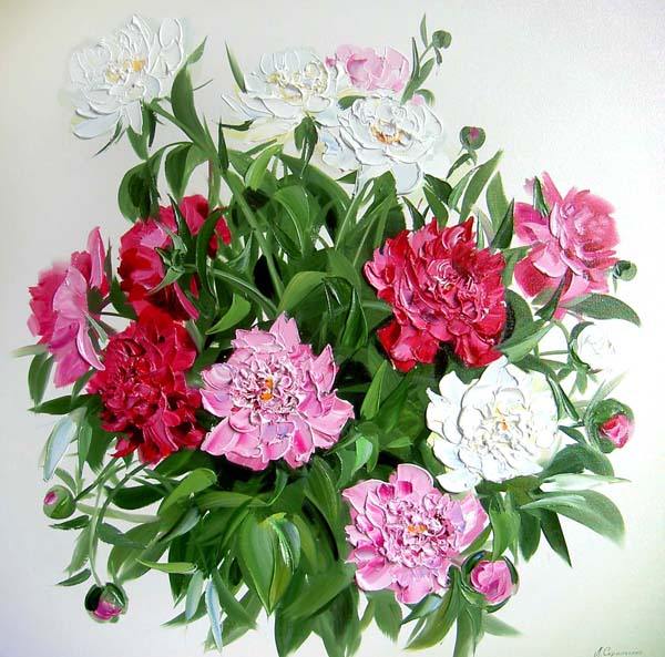 Великолепные цветы от Л.Скрипченко 4307 (600x593, 71Kb)