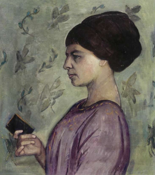Портрет Е. С. Потехиной, 1911 (600x678, 202Kb)