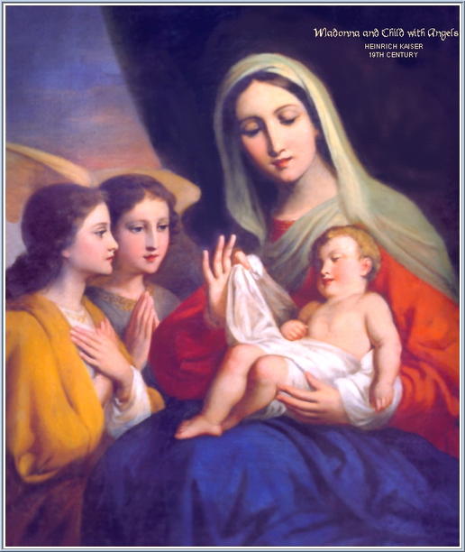 Для декупажа. Изображения Девы Марии с сыном Иисусом (13) (516x612, 43Kb)