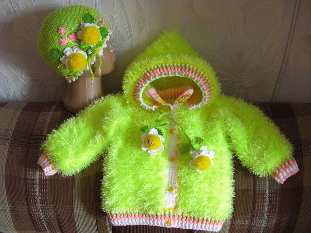 Кофта Из Травки Для Девочки