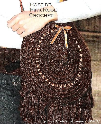 俄网漂亮的钩包(12) - 柳芯飘雪 - 柳芯飘雪的博客 Bolsa de Croche20 - PRose Crochet (415x507, 237Kb)