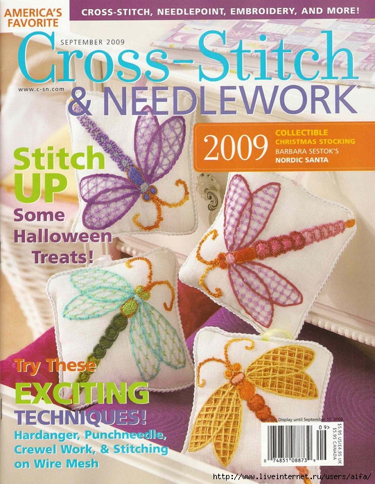 Журнал cross-stitch and needlework Журнал cross-stitch and needlework