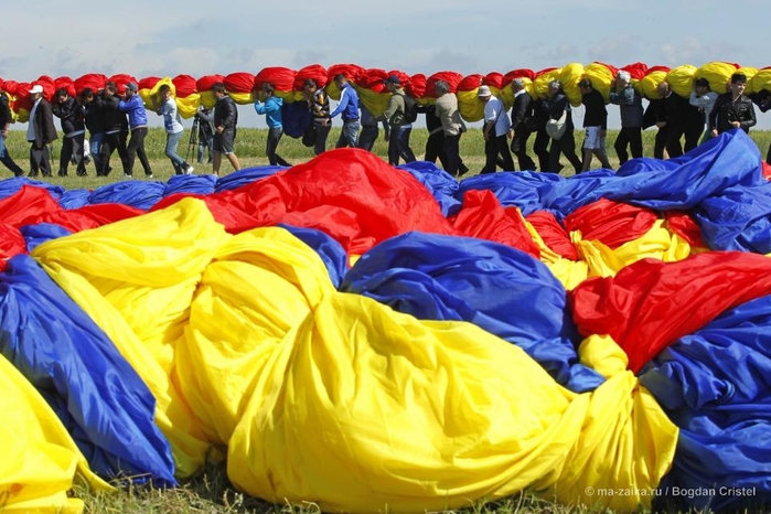 Румынский флаг попал в Книгу рекордов Гиннесса