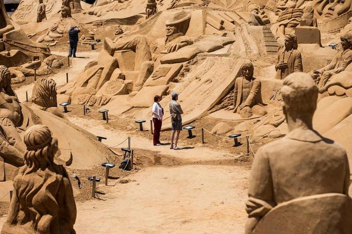 песчаные скульптуры фото 2 (700x466, 74Kb)