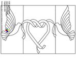 Превью glass pattern 038 Heart (700x540, 48Kb)