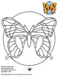 Превью glass pattern 051 Butterfly (540x700, 51Kb)