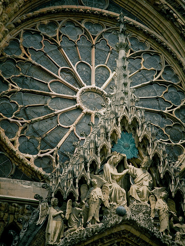 Reims Cathedral, France (375x500, 196Kb)