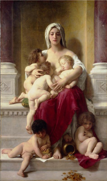 Вильям-Адольф Бугеро. Французская живопись (21) (415x700, 375Kb)
