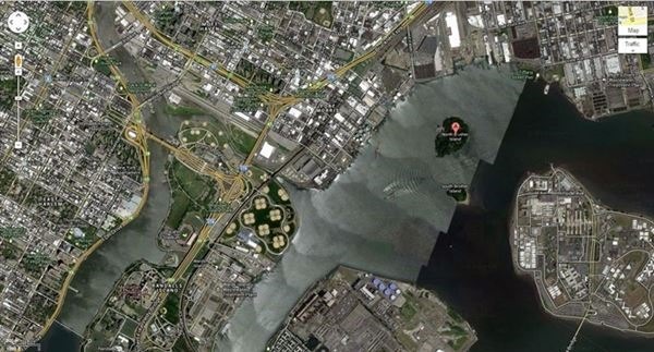 Заброшенный остров посреди Нью Йорка