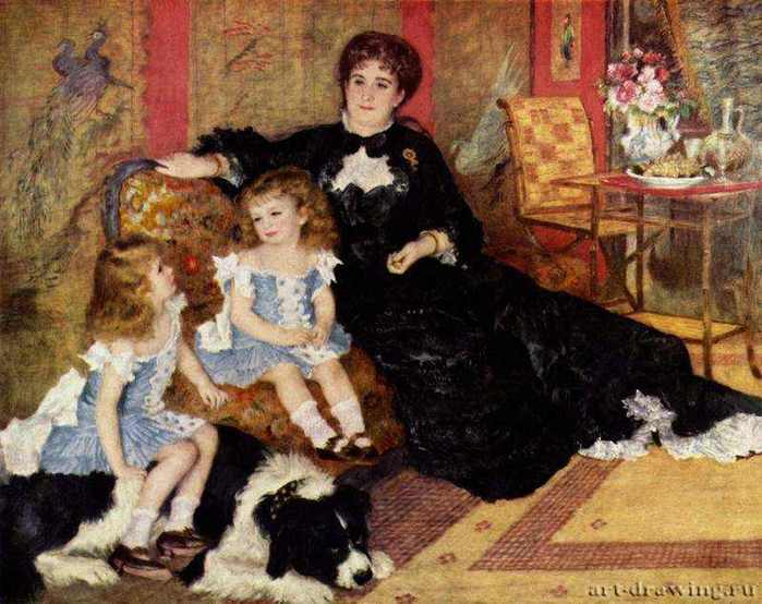 Портрет госпожи Шарпантье с детьми, 1878 (700x554, 51Kb)
