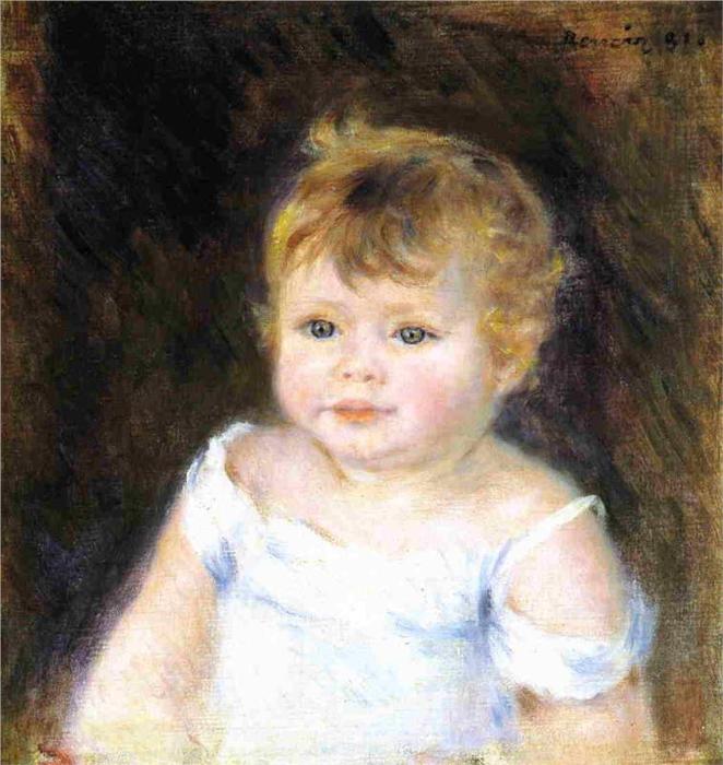 Портрет ребенка, 1881 (662x700, 64Kb)