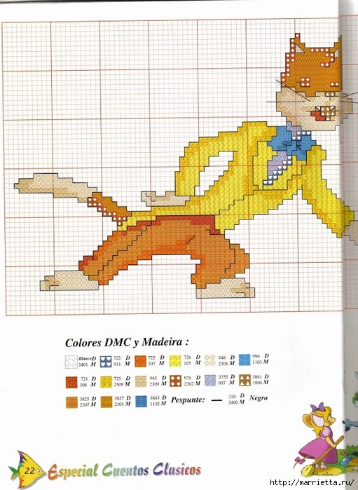 схемы вышивки героев диснеевских мультфильмов (28) (511x700, 270Kb)