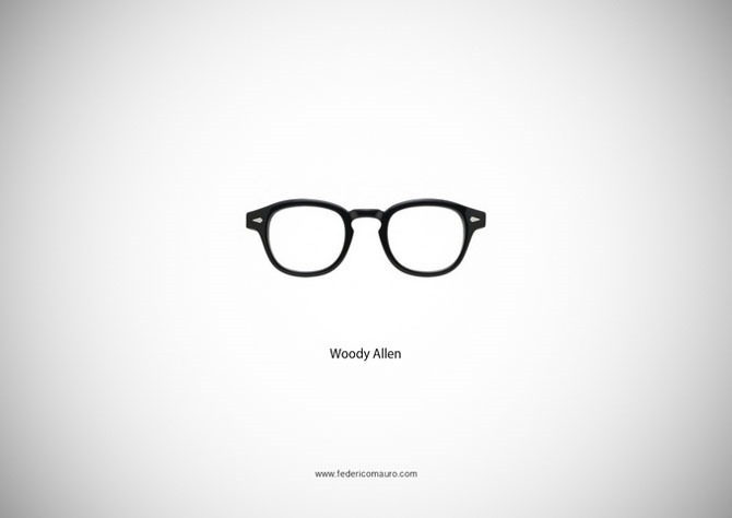 Федерико Маурер. Проект Знаменитые очки (Famous Eyeglasses)