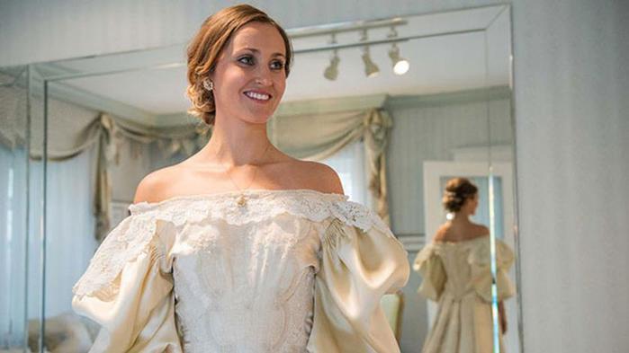 Одиннадцатая невеста в семье надела это 120-летнее свадебное платье