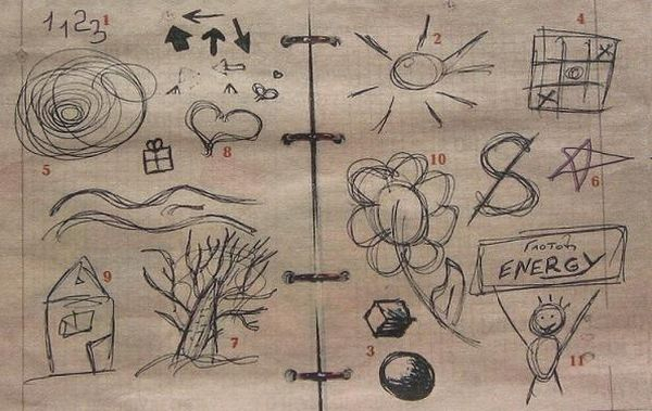Неосознанные рисунки спираль Неосознанные рисунки спираль