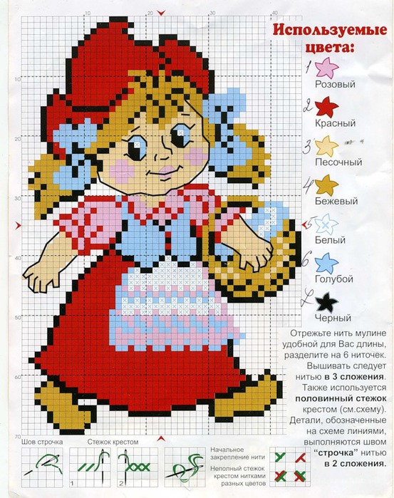 Схемы для вышивки из сказок Схемы для вышивки из сказок