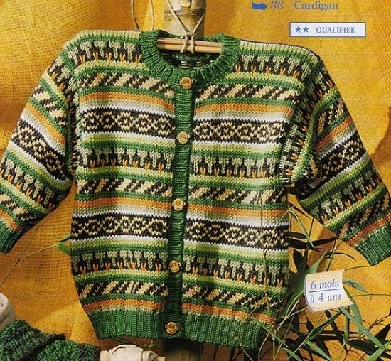 Кофта Жаккард