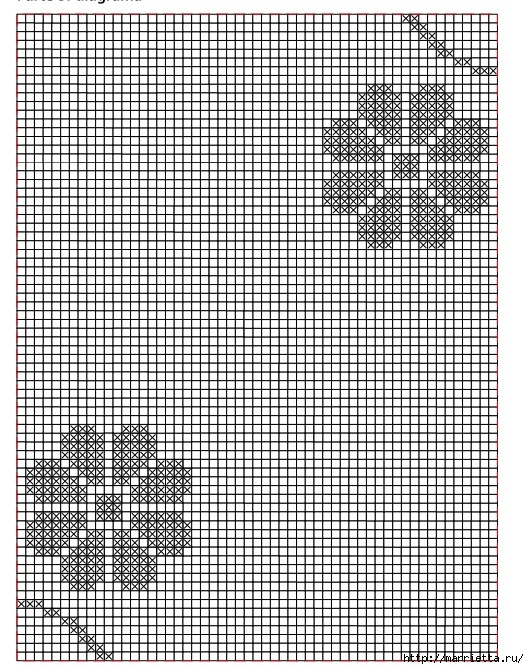 Вяжем скатерти и украшаем подушку крючком. Схемы (15) (529x669, 438Kb)