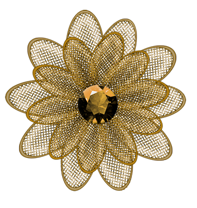 Elegant_Gold Flower_Scrap and Tubes (400x424, 309Kb)
