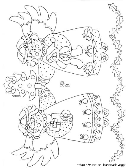 трафареты ангелов (55) (432x568, 133Kb)