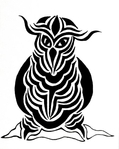  samurai-owl-beth-akerman (558x700, 140Kb)