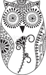 Превью 4706519-105960-abstract-floral-owl-vector (299x480, 121Kb)