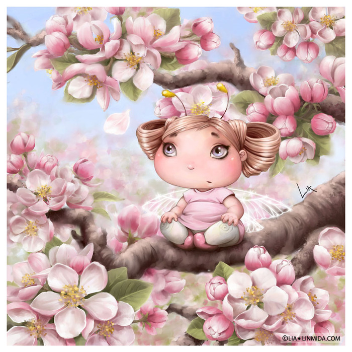 4635570_Apple_blossom_fairy_by_LiaSelina (700x699, 179Kb)